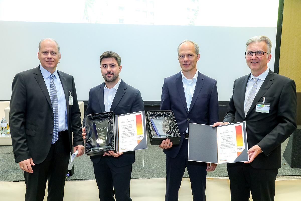 vgbe Quality Award Winners 2025